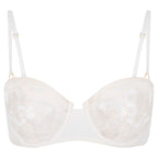 white lace push-up bra